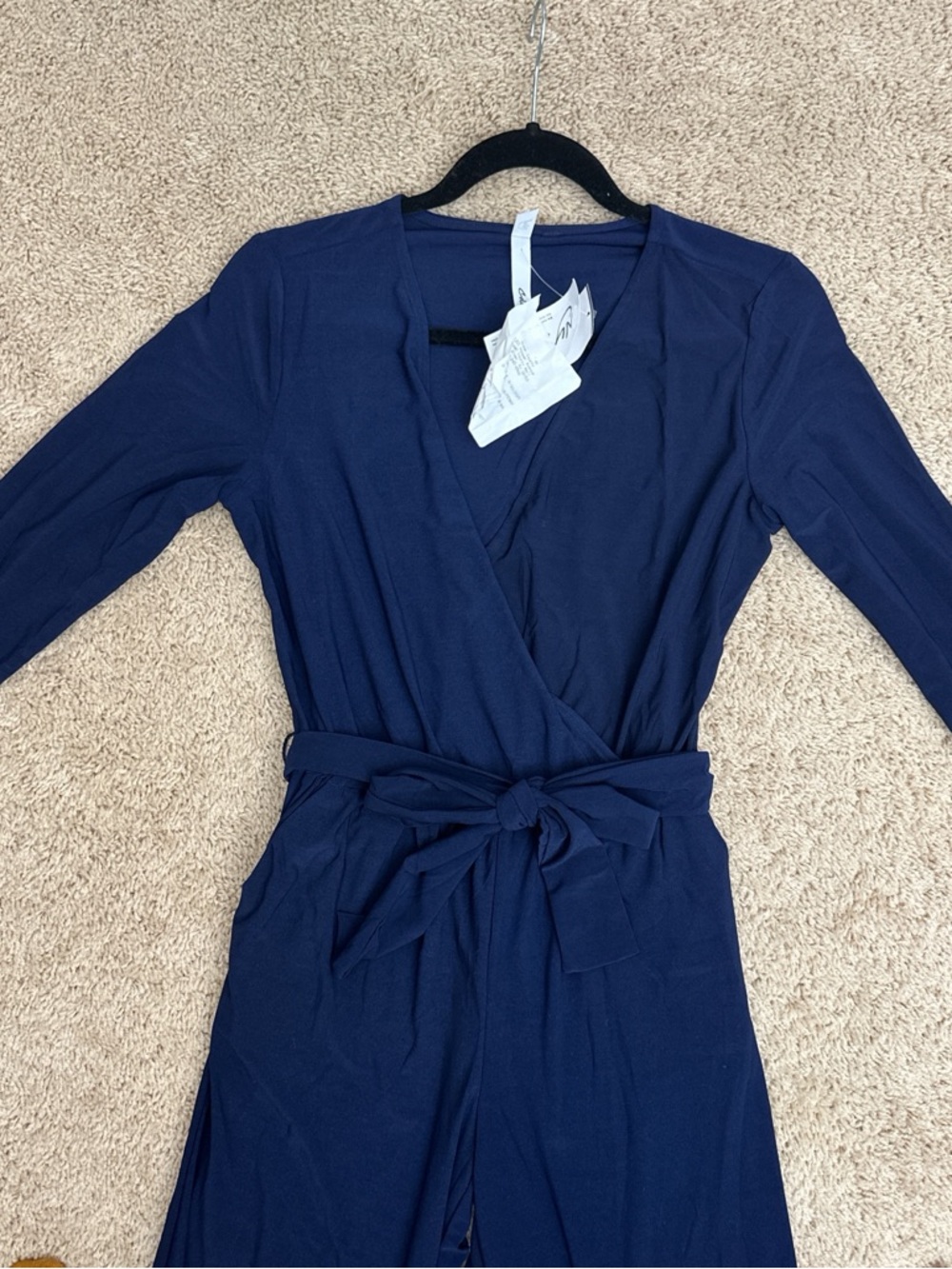 🏛️✨ NWT New York Collection Royal Blue Petite Jumpsuit | PS - Picture 4 of 10